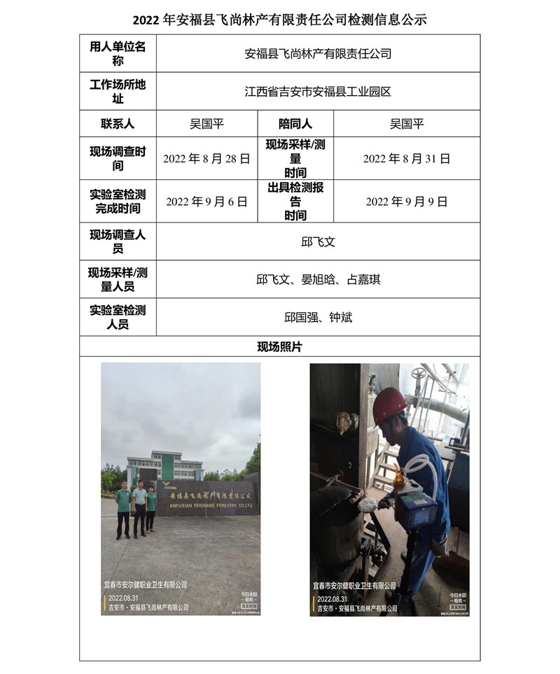 2022年安福县飞尚林产有限责任公司检测信息公示.jpg