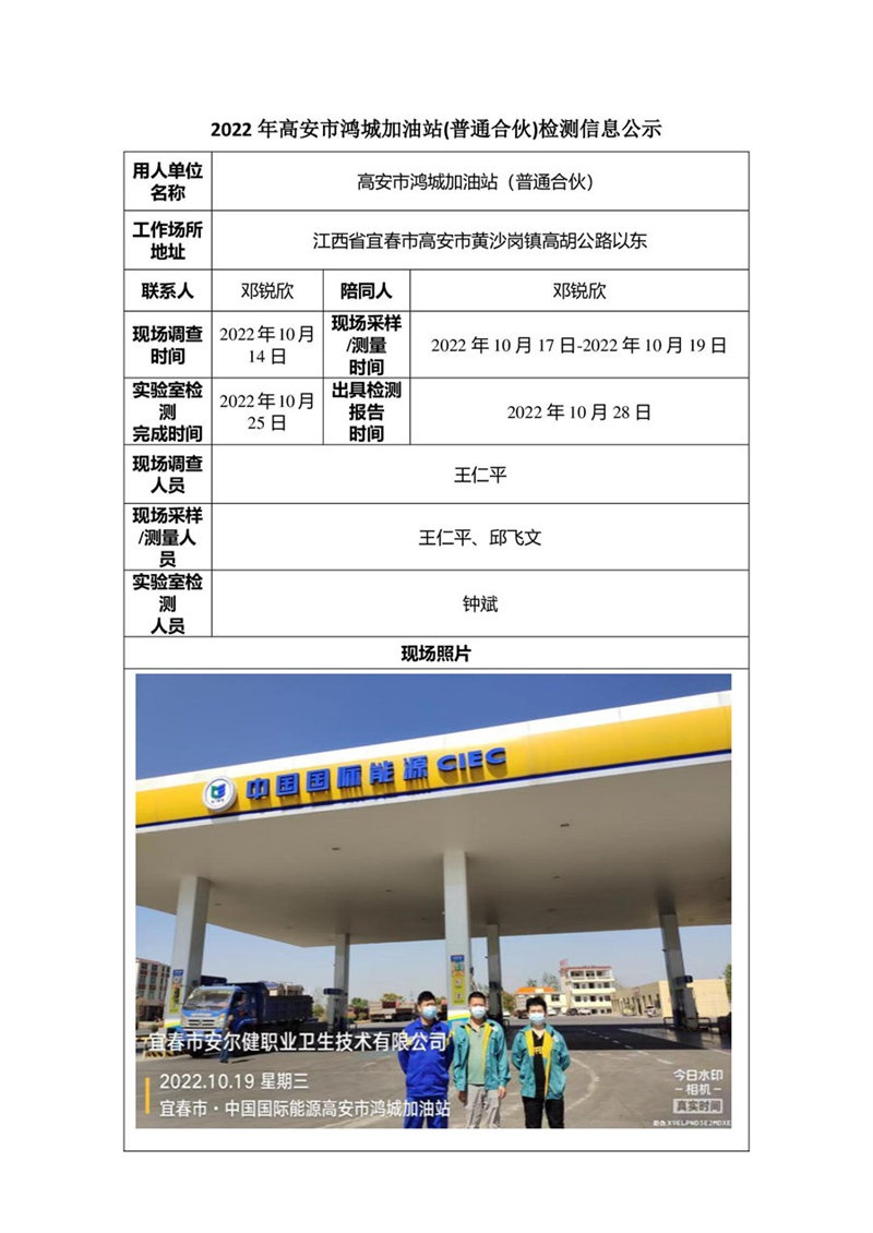 2022年高安市鸿城加油站(普通合伙)检测信息公示-1.jpg