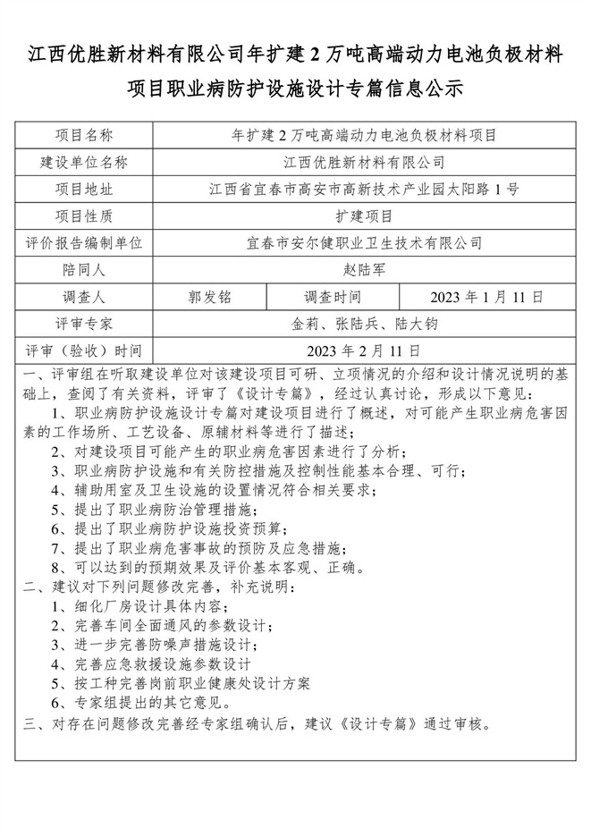 江西优胜新材料有限公司年扩建2万吨高端动力电池负极材料项目职业病防护设施设计专篇信息公示.jpg