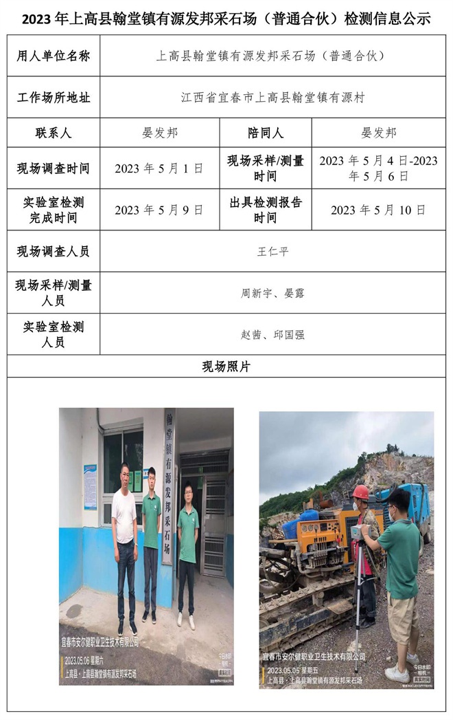 2023年上高县翰堂镇有源发邦采石场（普通合伙）检测信息公示.jpg